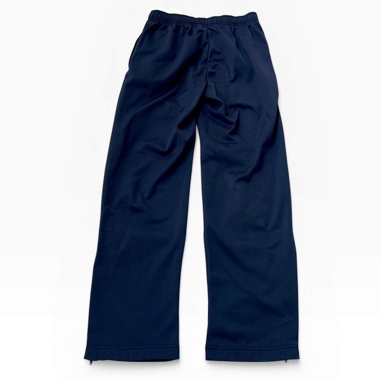 Nike navy x orange logo adjustable track pants