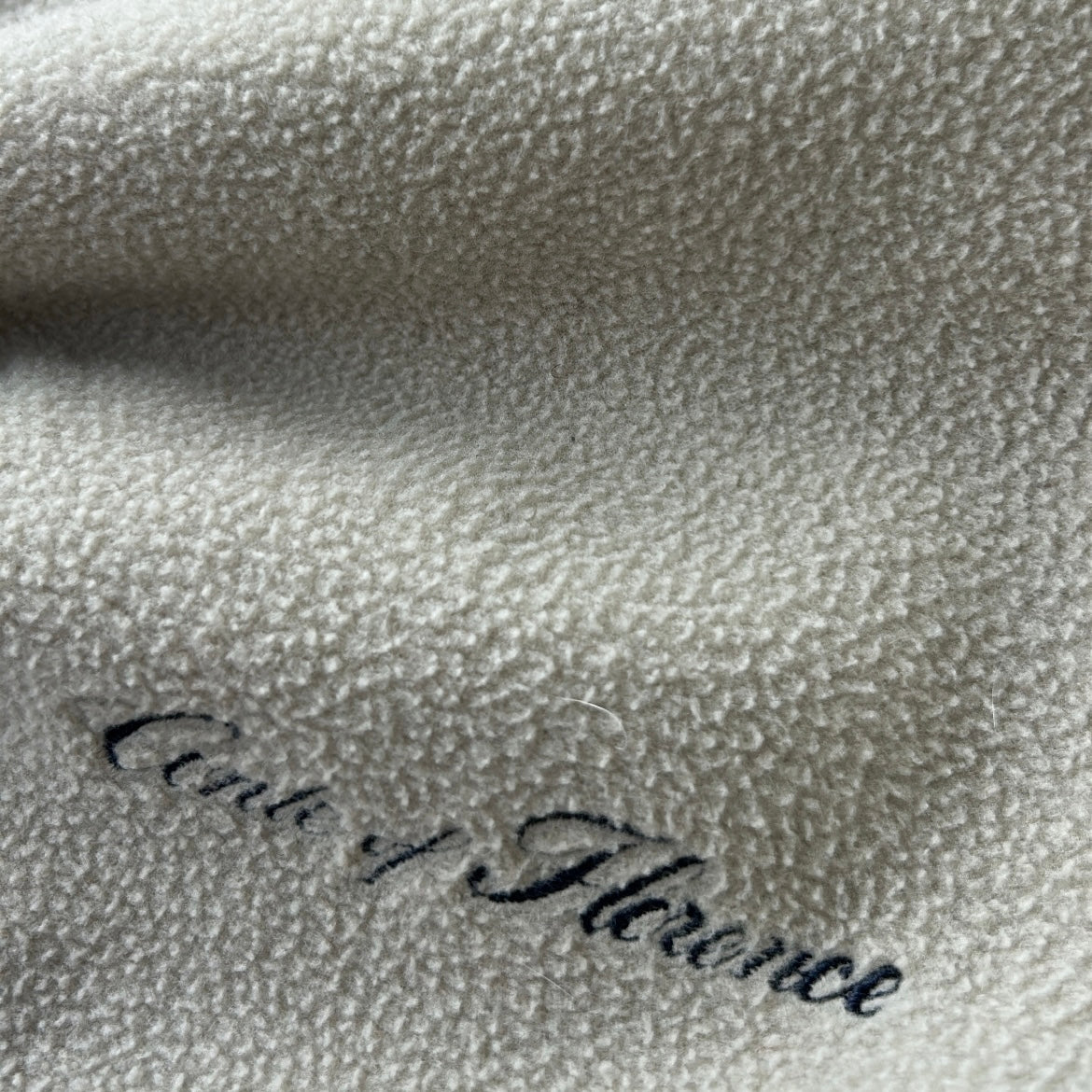 Conte of Florence cream 1/4 Zip fleece