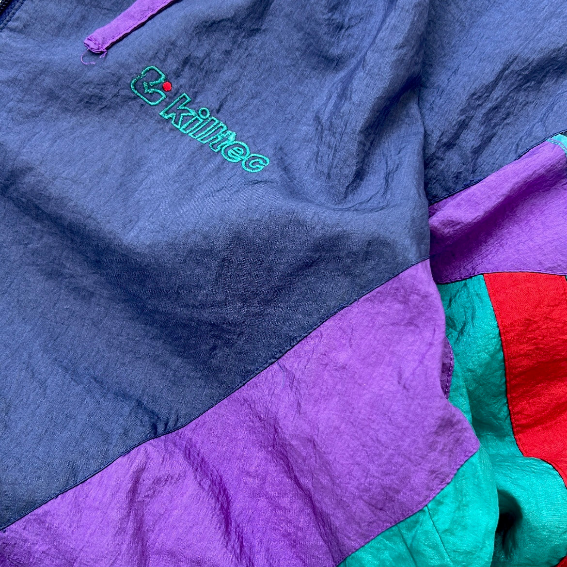 Vintage colourfull shell jacket