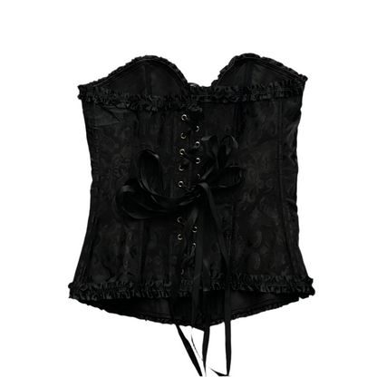 Black Back-Tie Corset
