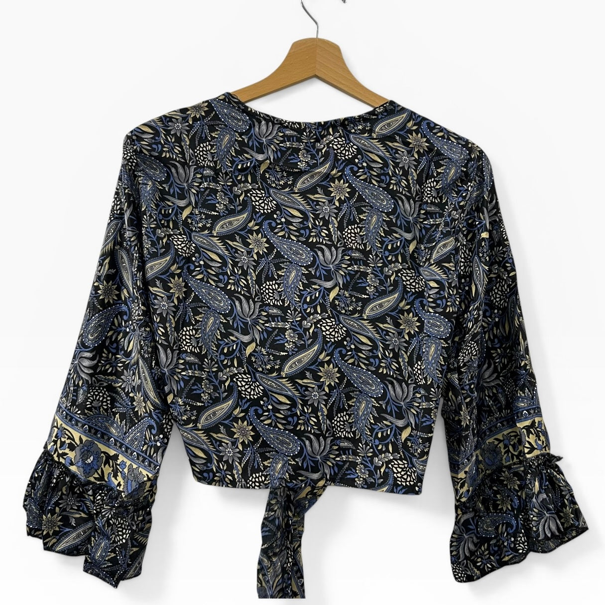 Dead stock retro coloublock tie top