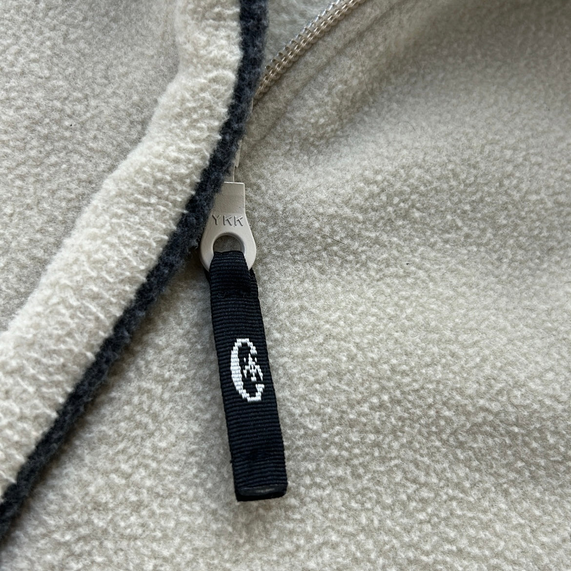 Conte of Florence cream 1/4 Zip fleece