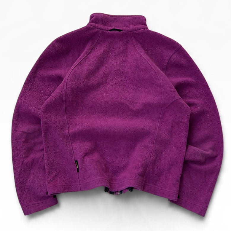 Jack Wholfskin hot pink adjustable fleece jacket