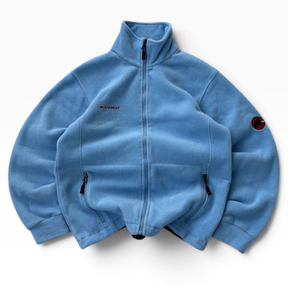 Mammut baby blue adjustable fleece jacket
