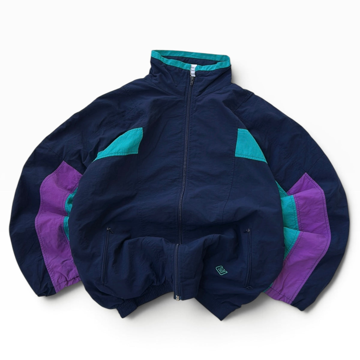 Wagner navy crazy shell jacket