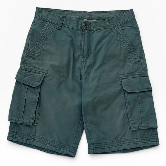 Westbay dark mint cargo bermuda shorts