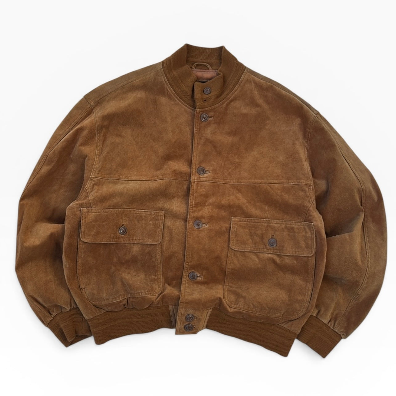 Guy Country Field rust camel bomber jacket