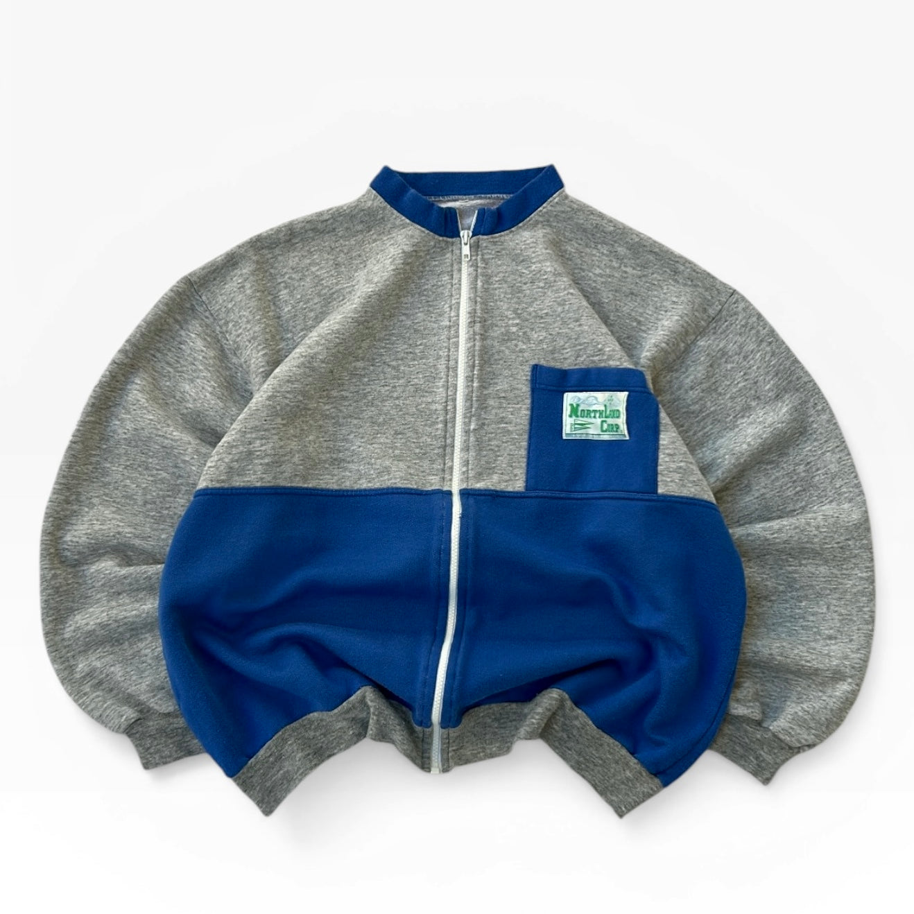 Northland corp vintage graphic full zip jacket (Boxy fit)