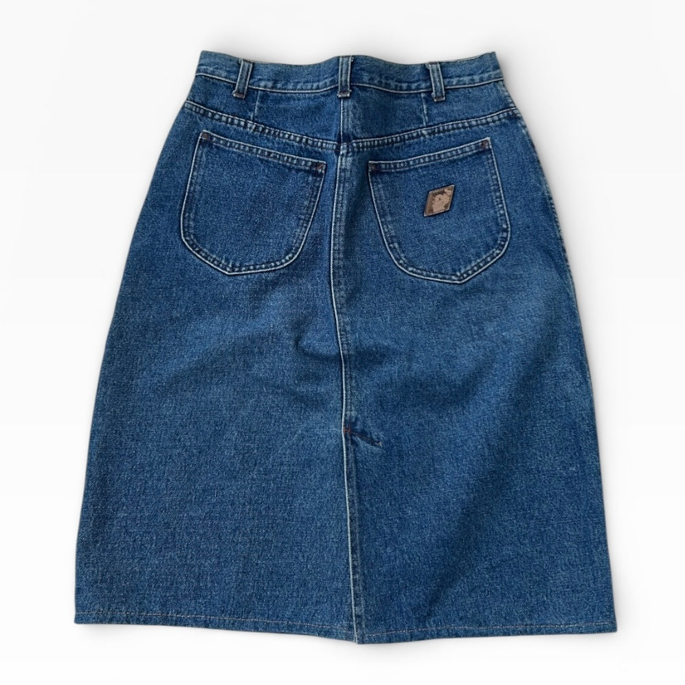 Carrera denim high waisted skirt