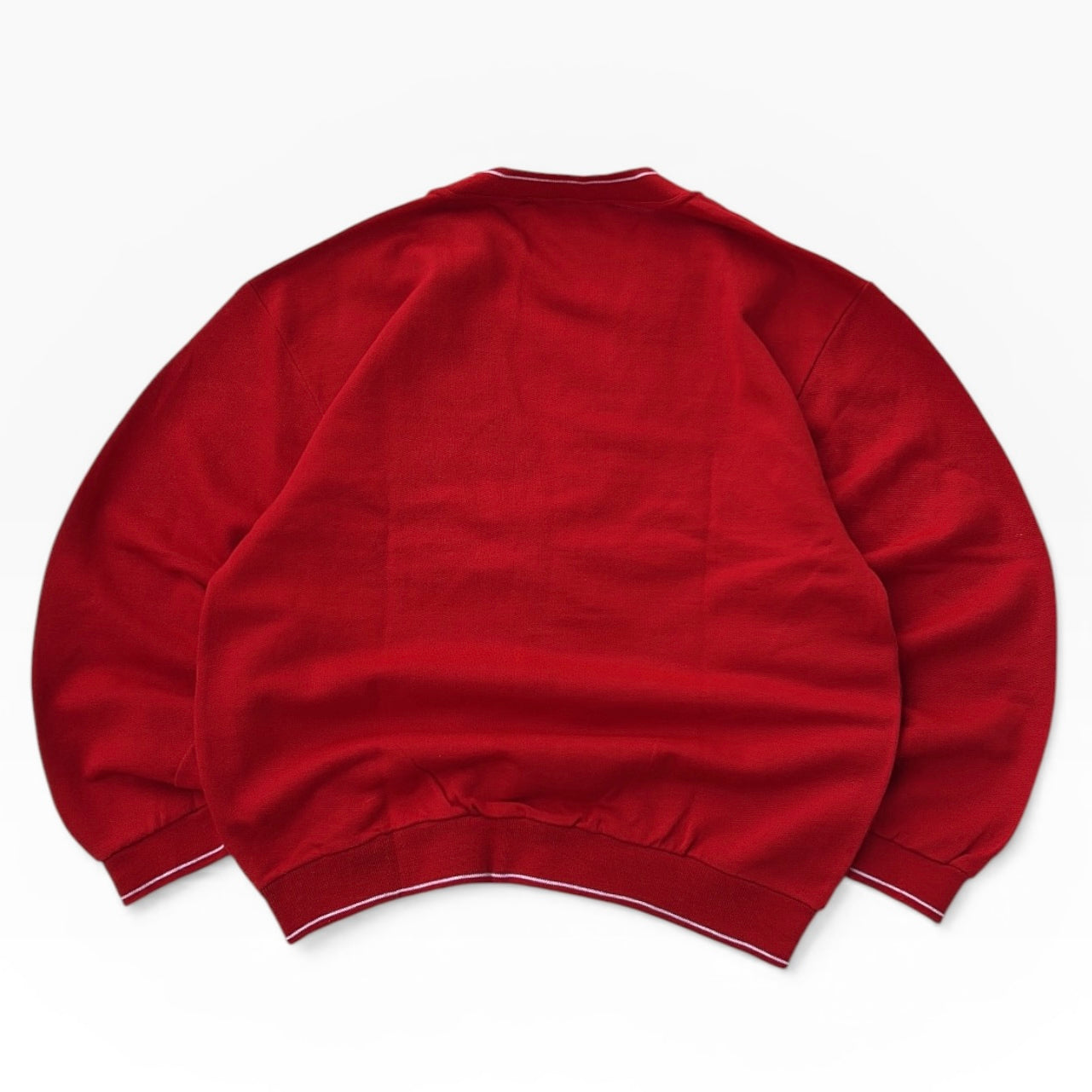 Vintage Marlboro made in Italy hot red cardigan