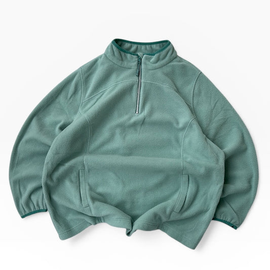 Mint vintage 1/4 Zip Fleece