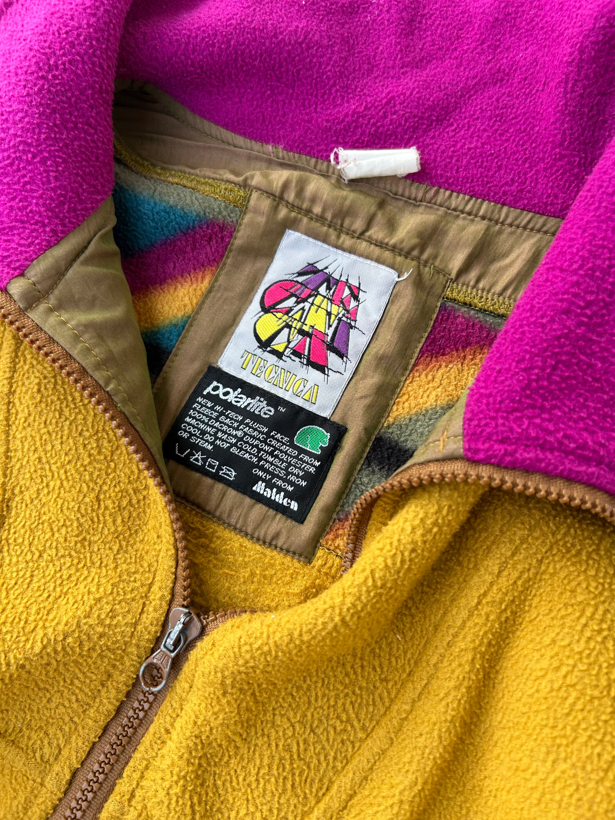 Tecnica full zip crazy fleece jacket Adjustable