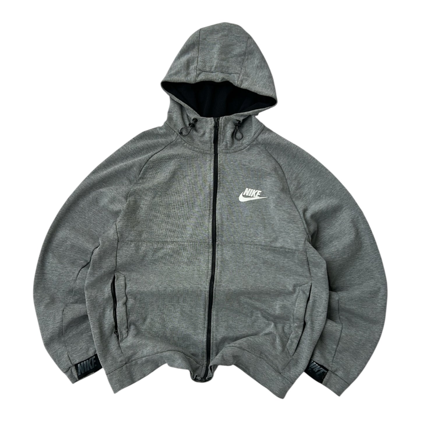 Nike grey hooded jacket