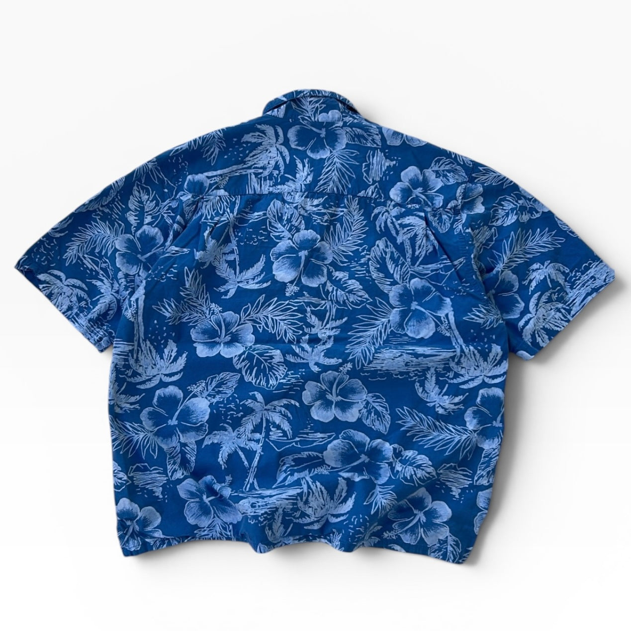 OP Hawaiian blue shirt