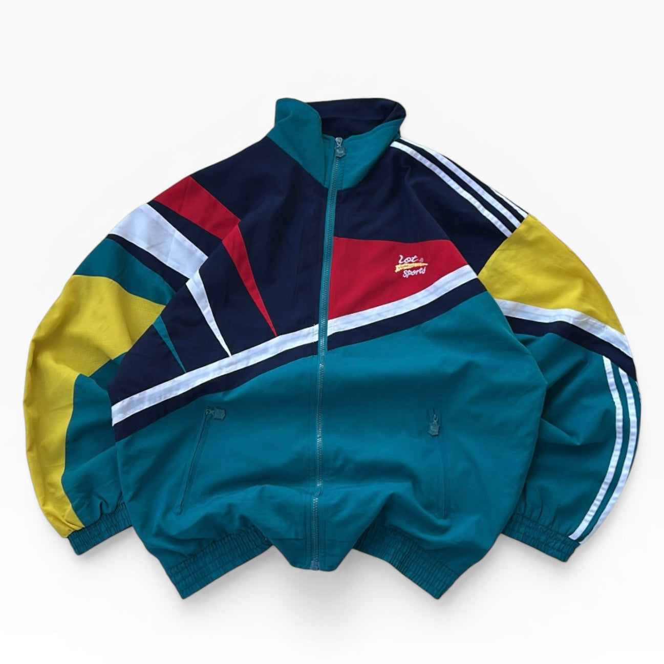 Lot Sports colourfull shell full zip jacket