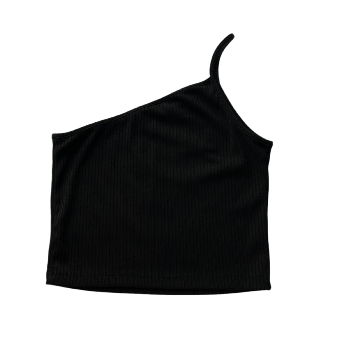 One Sholder Crop Top