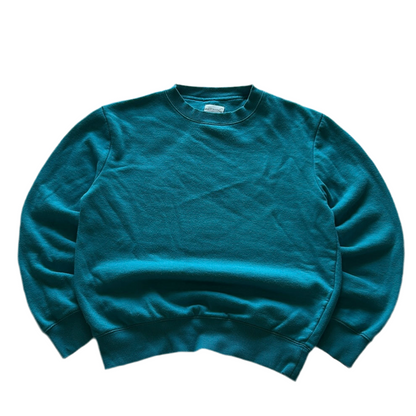 Teal Plain Sweatshirt