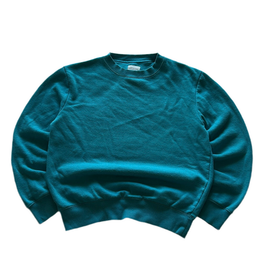Teal Plain Sweatshirt