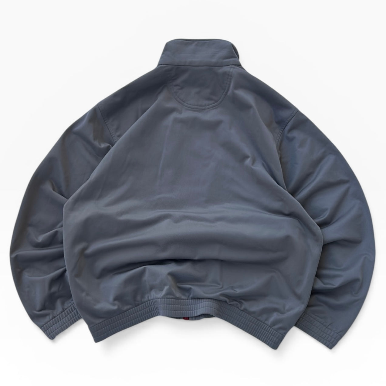 Lotto vintage grey x red details logo track jacket