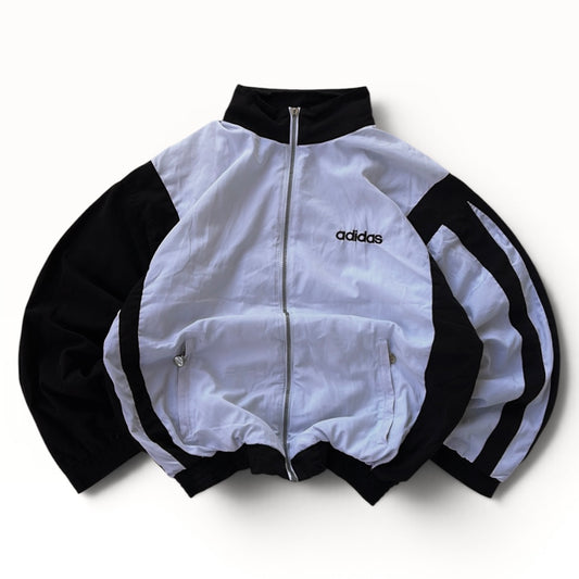 Adidas vintage shell full zip jacket