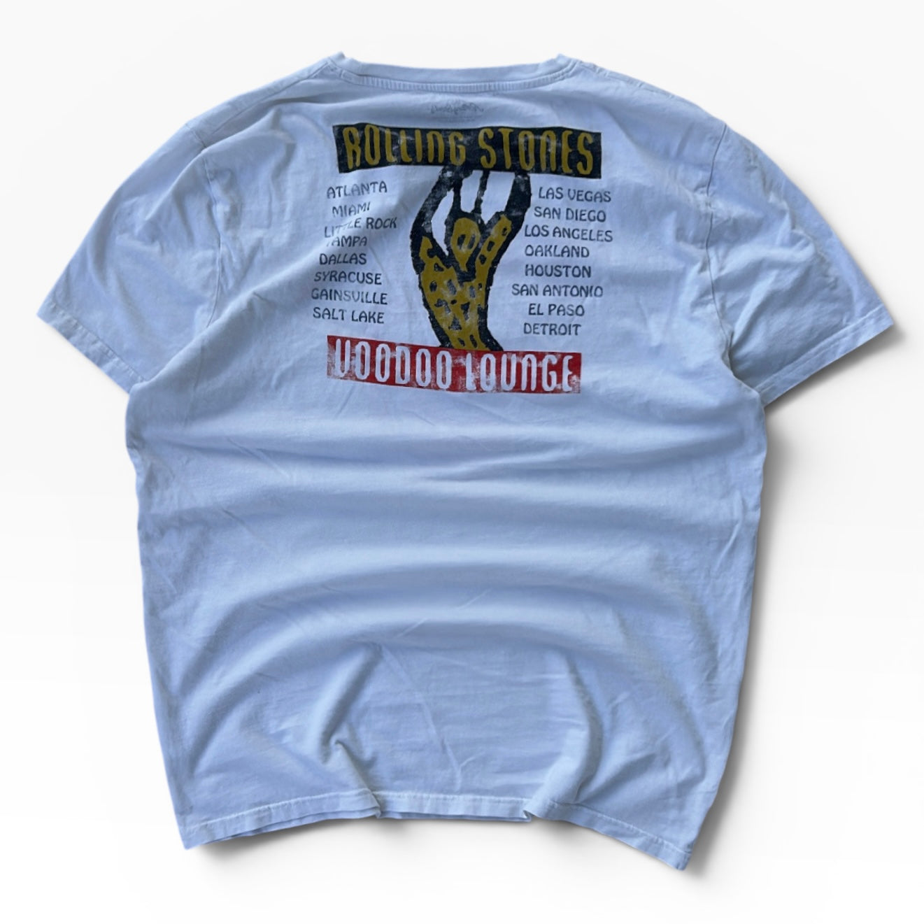Rolling stones white tee