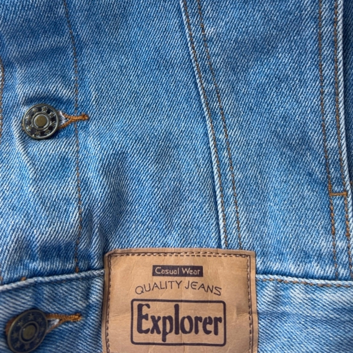 Explorer vintage denim jacket