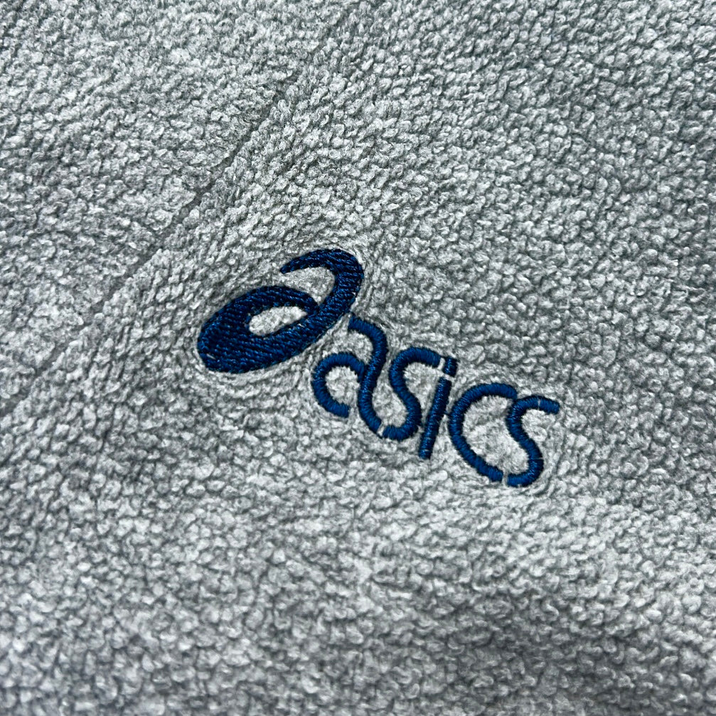 Asics grey 1/4 Zip adjustable Fleece
