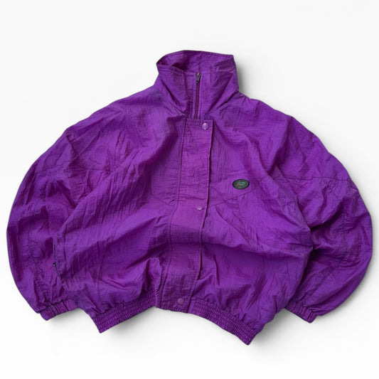 Magenta 90’s shell full zip jacket