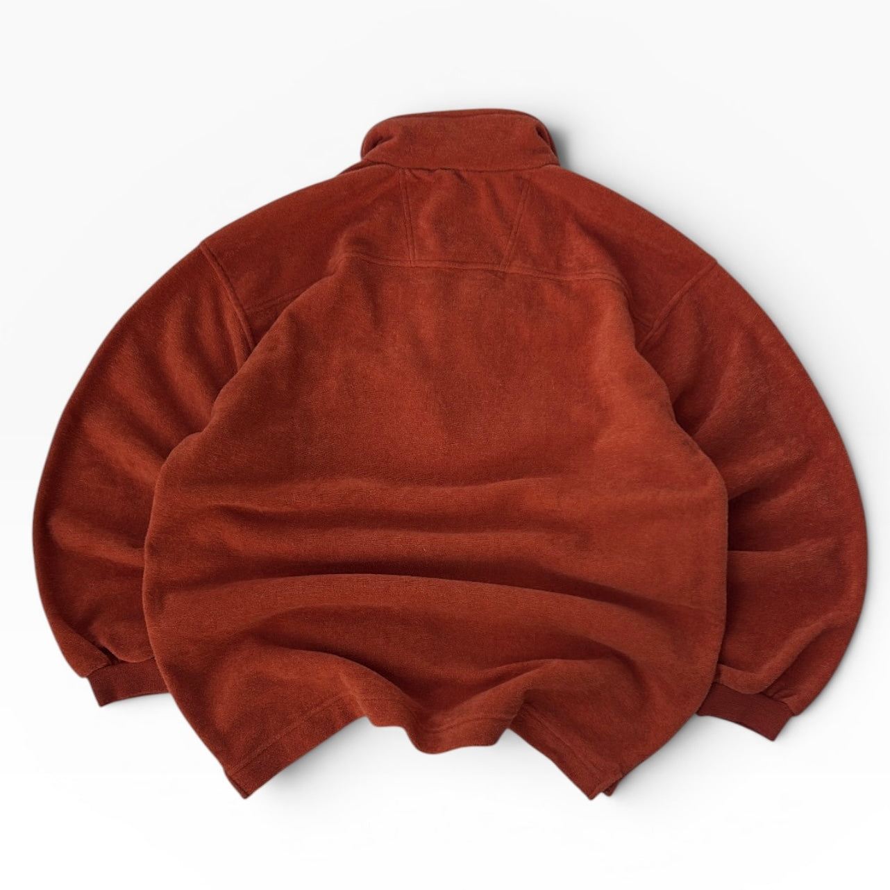 TRAVEL WORLD orange 1/4 Zip Fleece 🍊