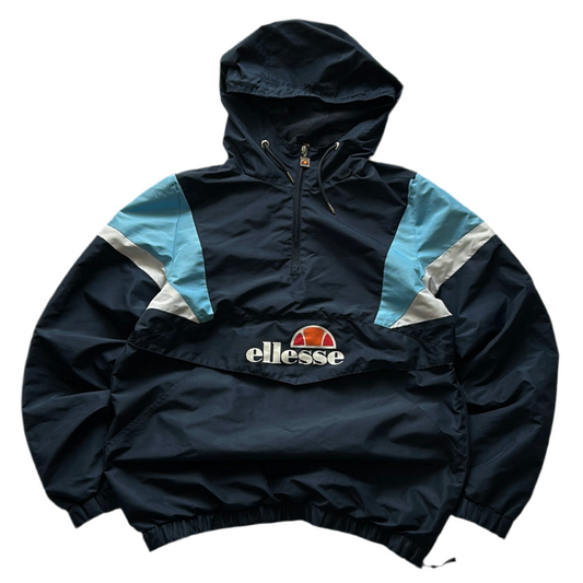 Ellesse 1/4 Zip Track Hooded Overshirt