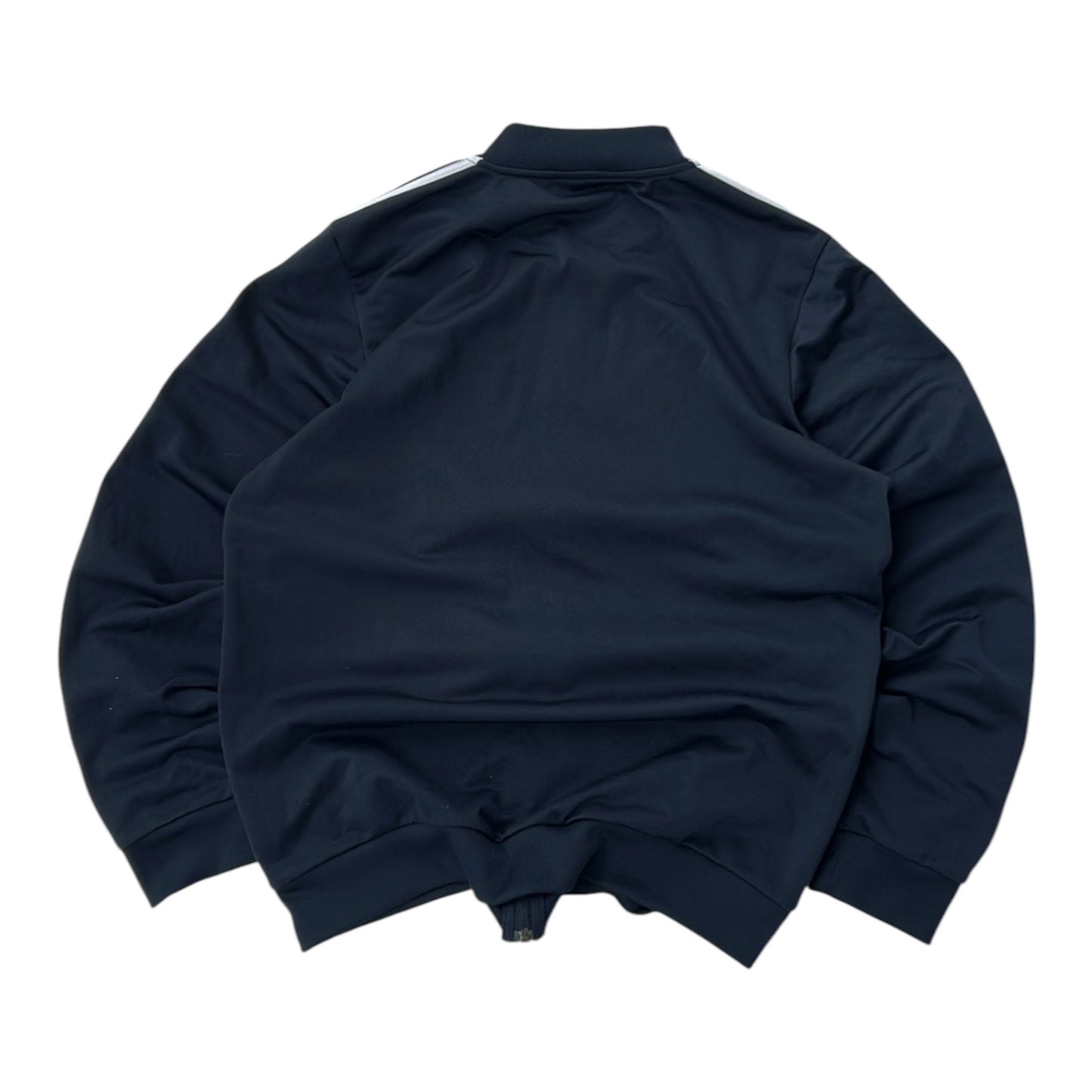 Adidas three stripe Navy track jacket