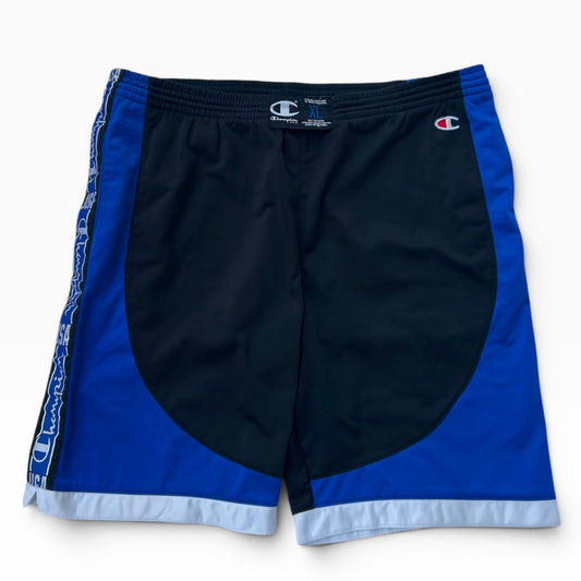 Champion black & blue track bermuda