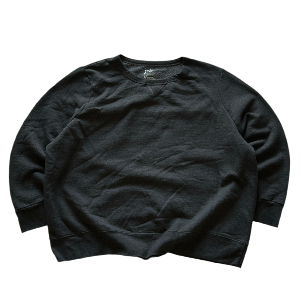 Dark Grey Plain Sweatshirt