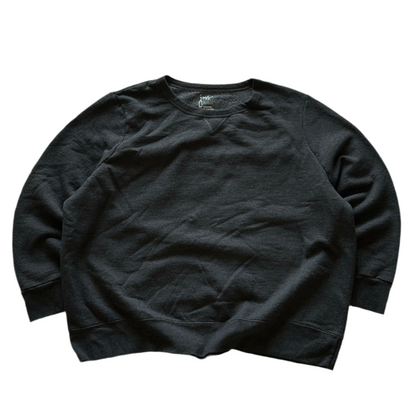 Dark Grey Plain Sweatshirt