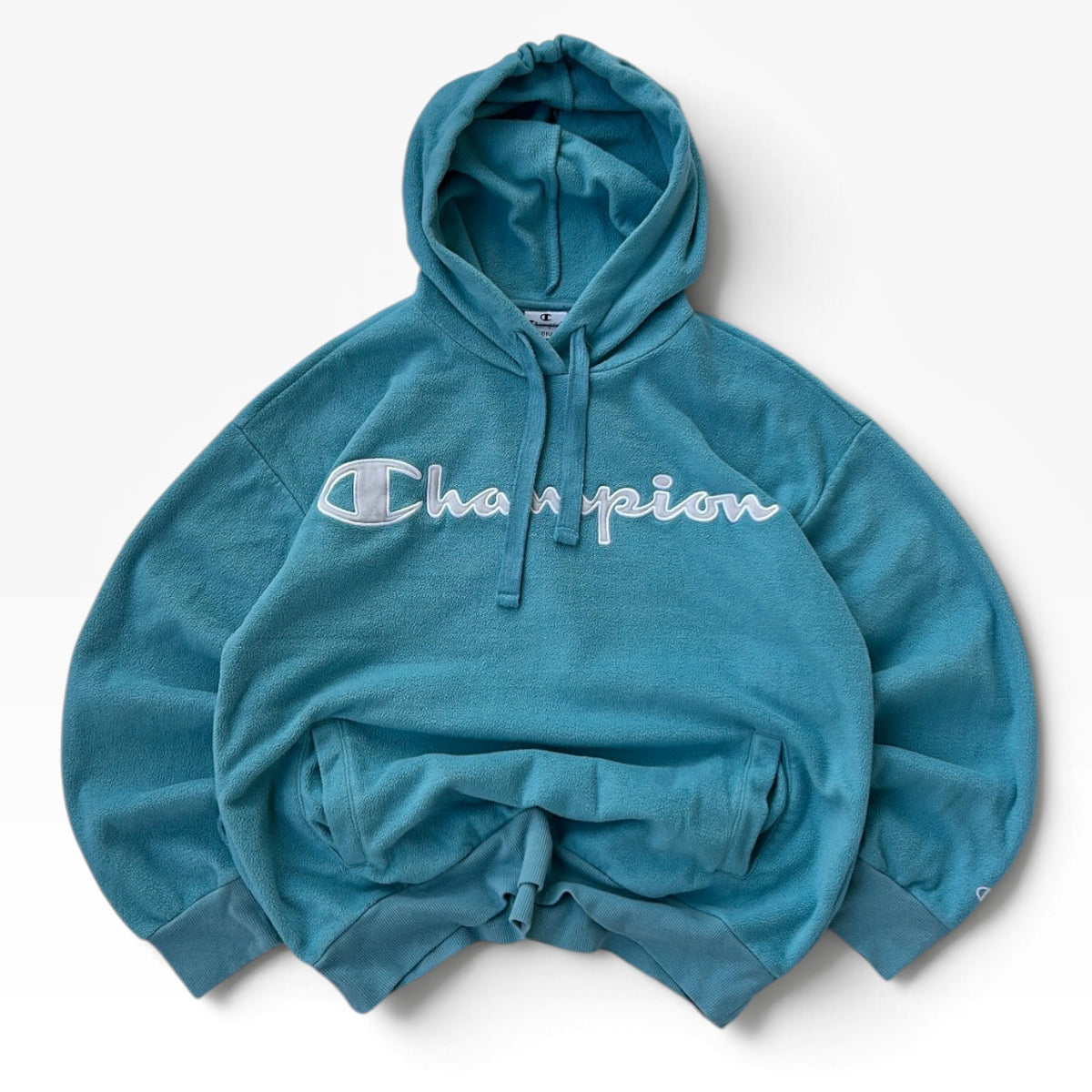 Champion Baby blue fleece hoodie