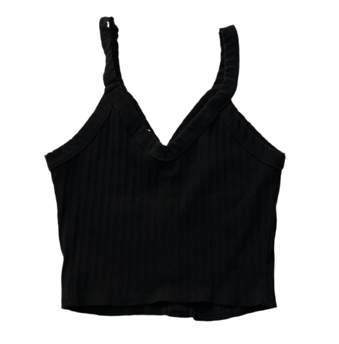 Button-Up Rib Cami Top