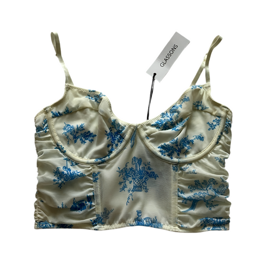 DeadStock Corset Style Top (Adjustable Strap)