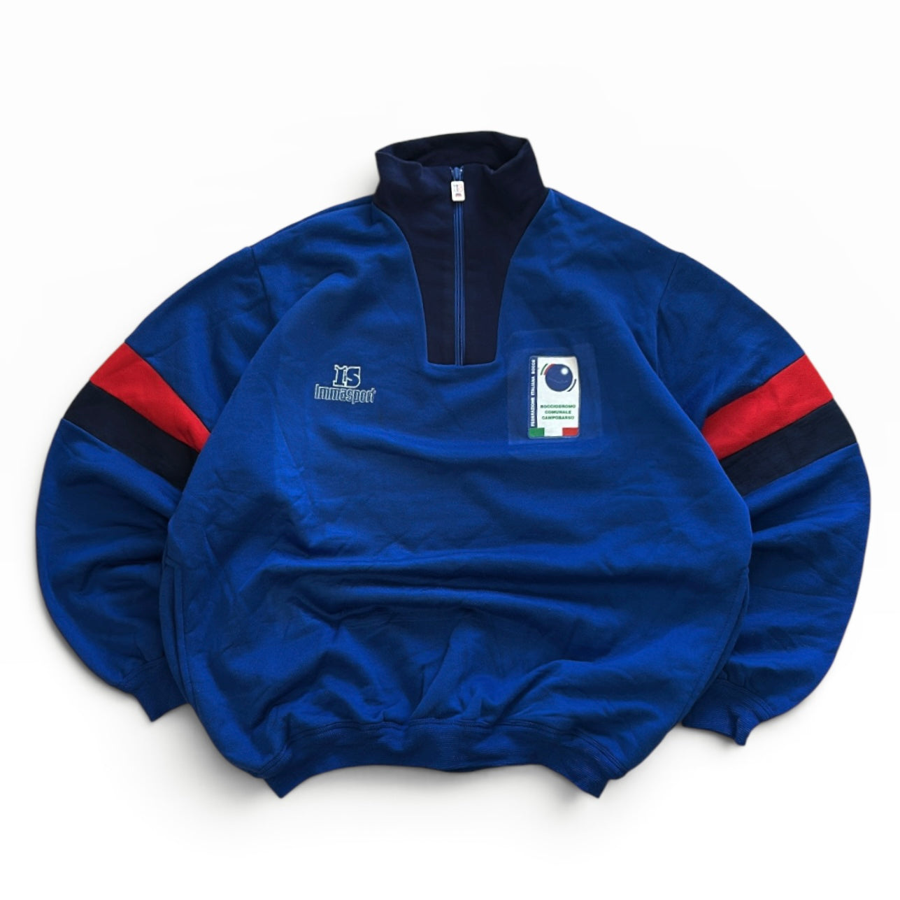 Immasport 1/4 zip graphic sweatshirt