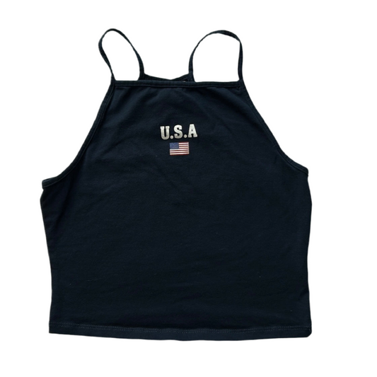 Graphic Crop Top