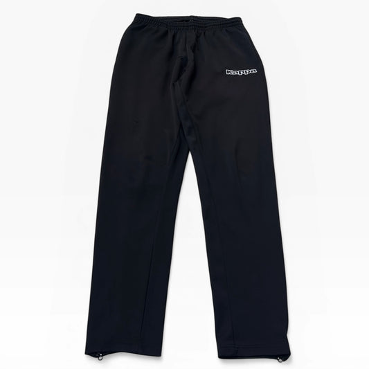 Kappa black adjustable track pants