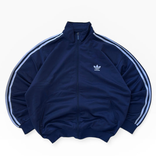 Adidas Three stripe Navy track jacket