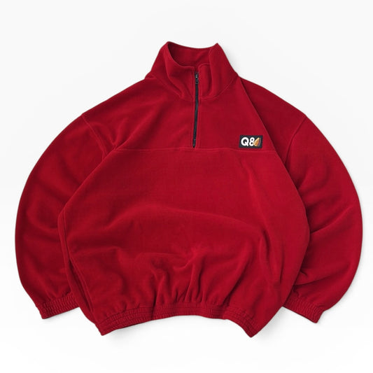 Balducci Hot red 1/4 Zip Fleece
