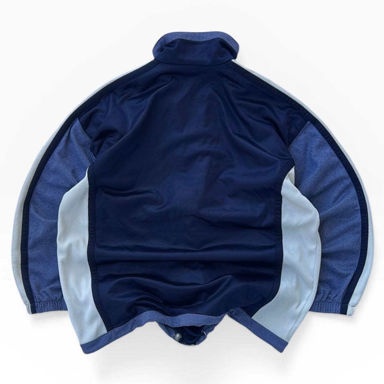 Diadora navy x purple gull zip track jacket