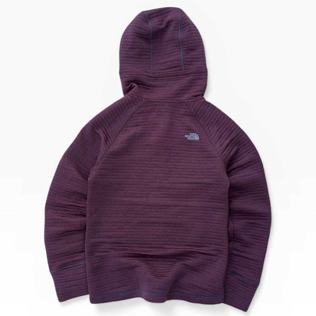 The North Face dusty pink light full zip hooded jacket