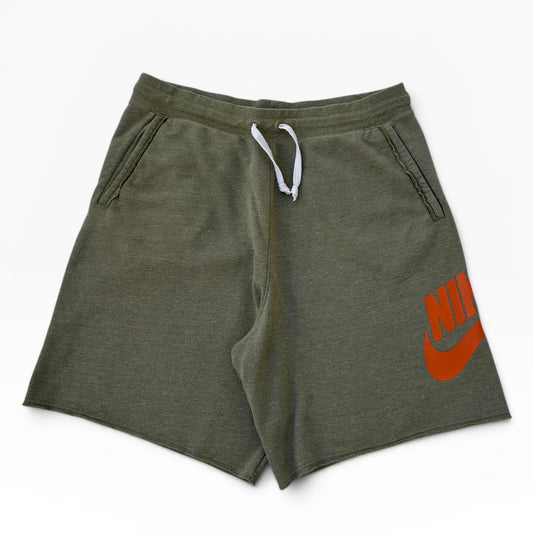 Nike green adjustable bermuda shorts