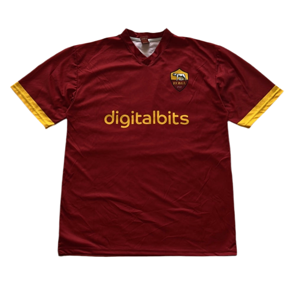 AS Roma soccer jersey digitalbits
