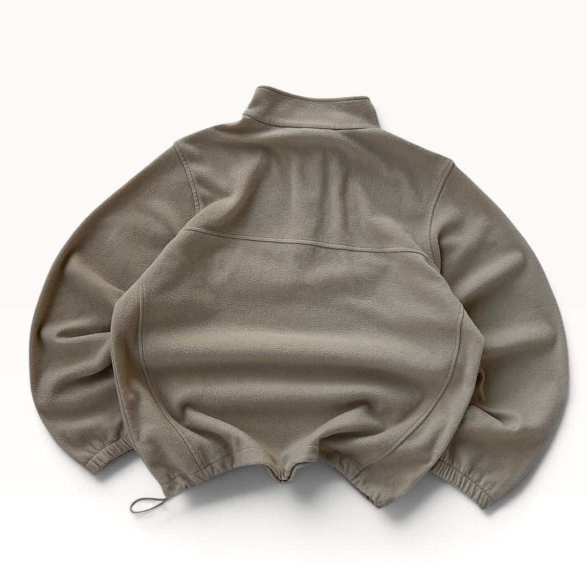 Columbia cream 1/4 Zip adjustable Fleece