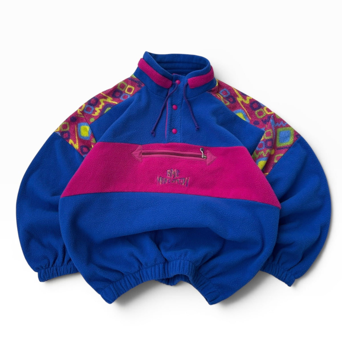 BMC Montgomery 1/4 button fleece