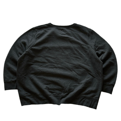 Dark Grey Plain Sweatshirt
