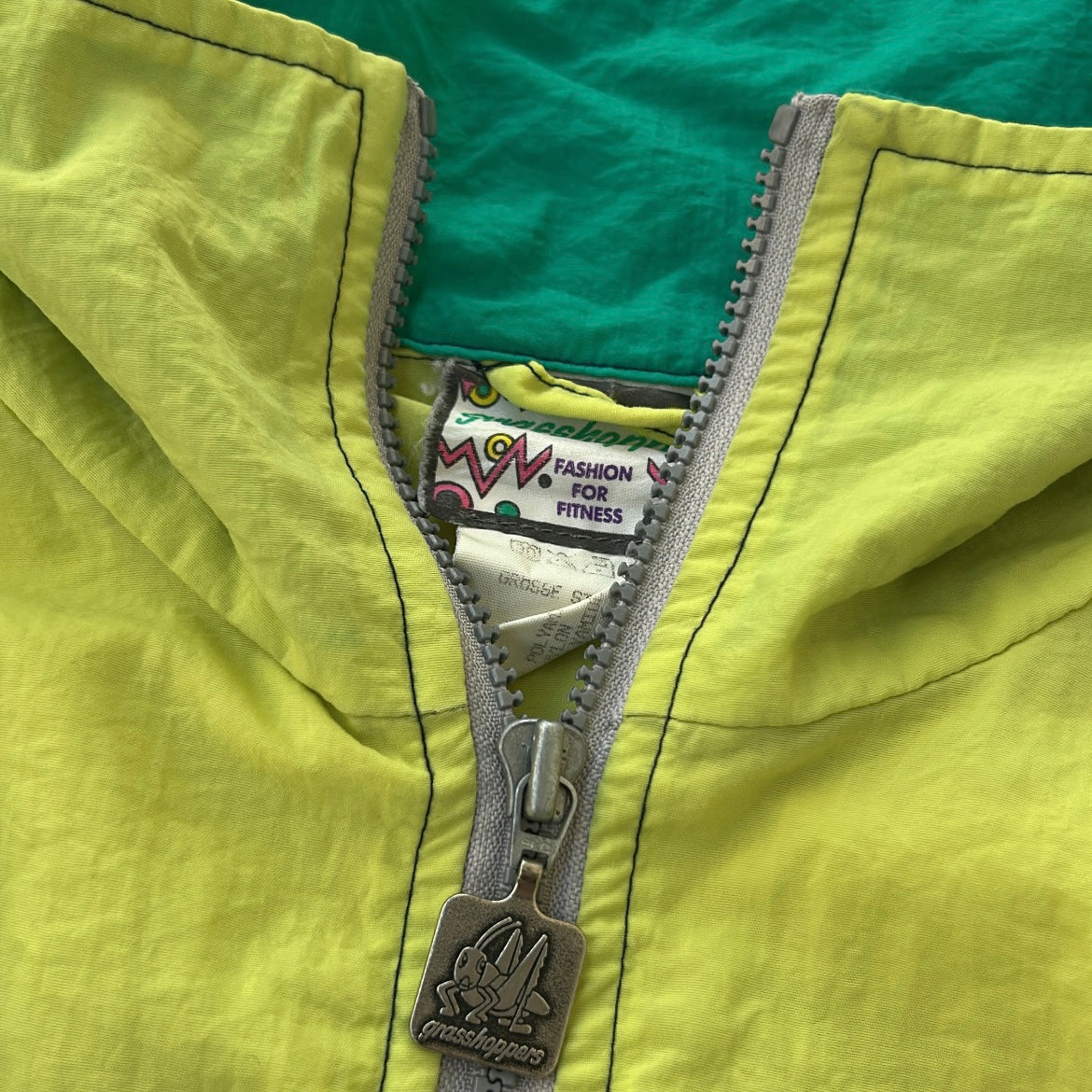 Grasshopers 1/4 Zip 00’s crazy shell Toper